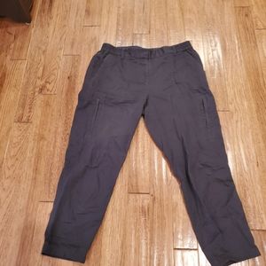 Loft size 4 navy ankle pants